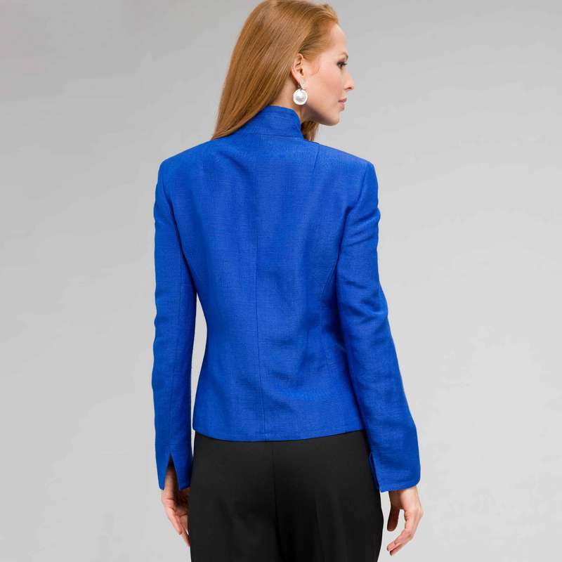 One Button Jacket, Cobalt, large image number 1