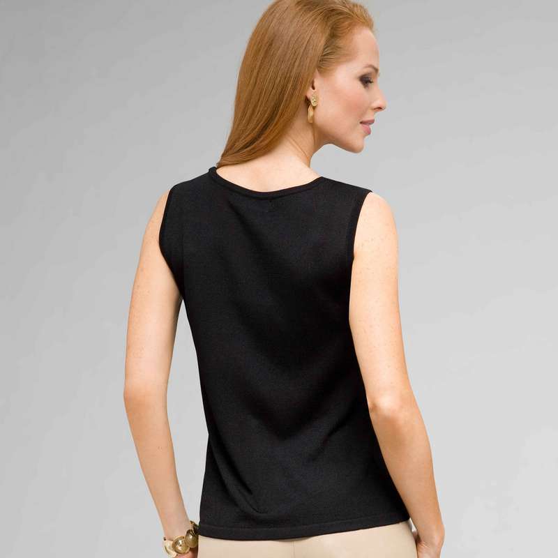 Scoop Neck Shell, , large image number 1